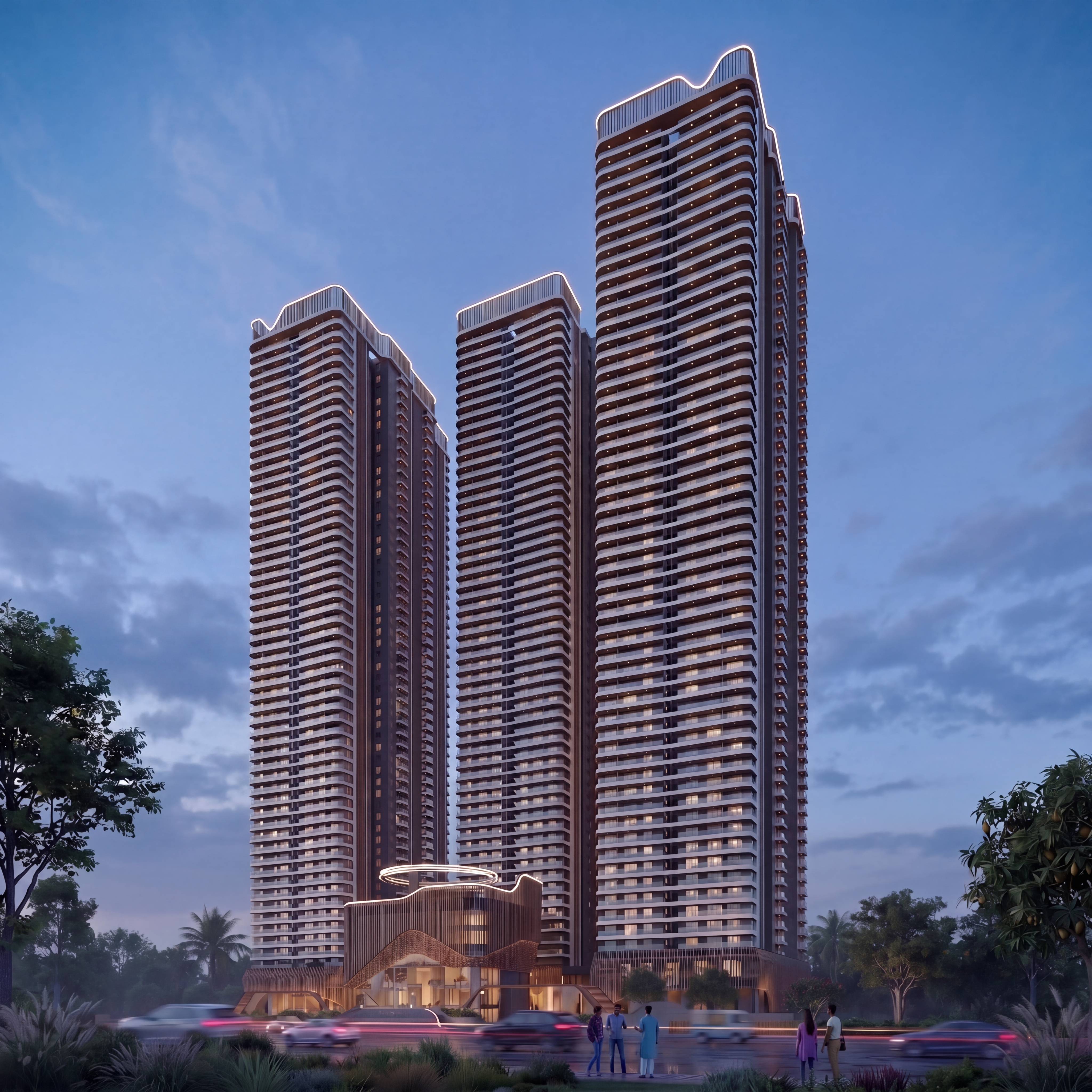 Raghava Halo High-Rise Elevation